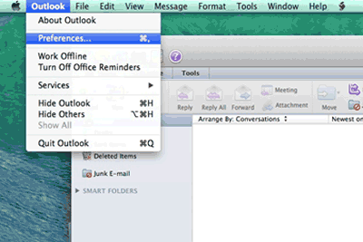 outlook 2011 for mac pop3 setup